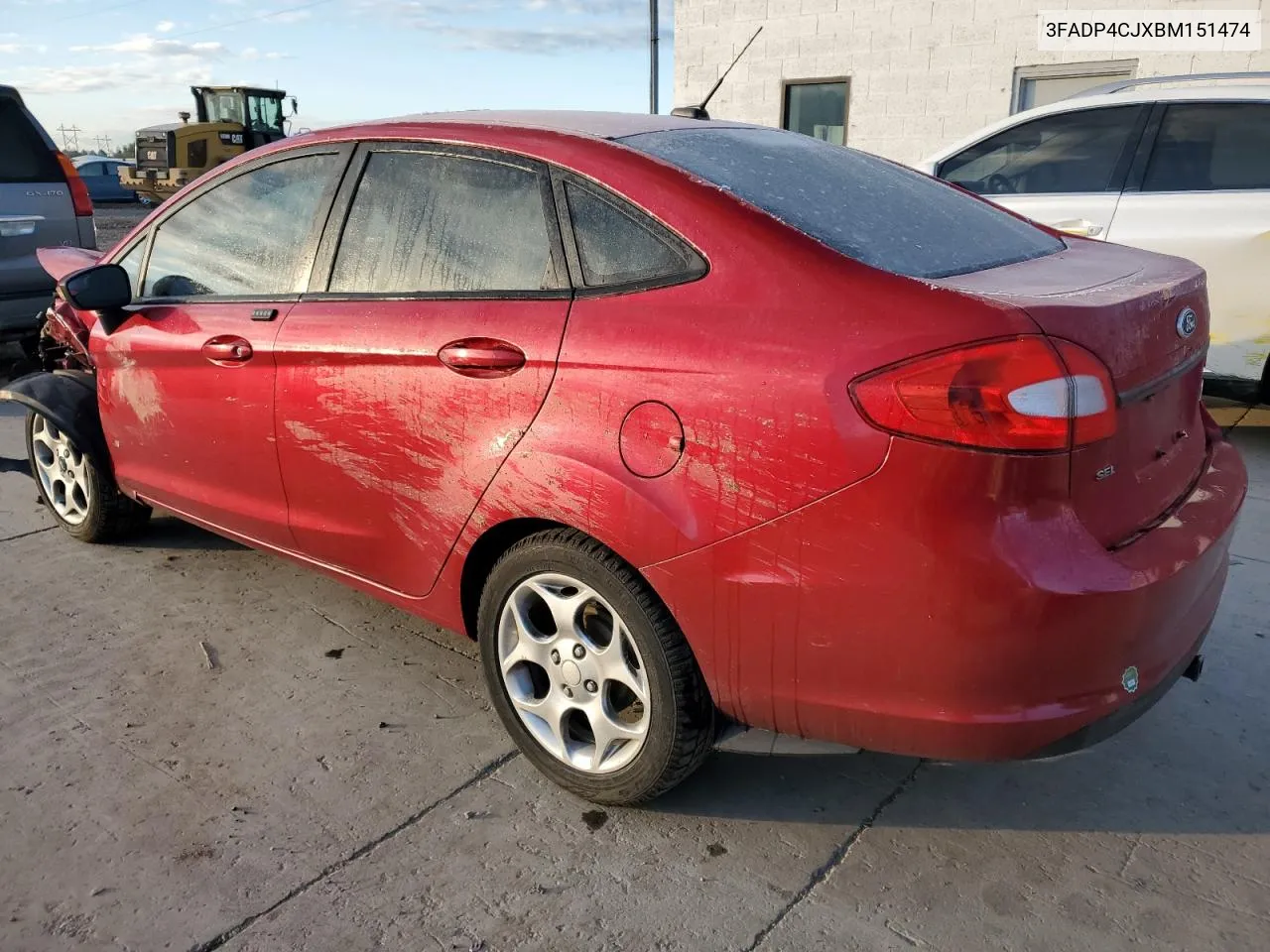 2011 Ford Fiesta Sel VIN: 3FADP4CJXBM151474 Lot: 78524734