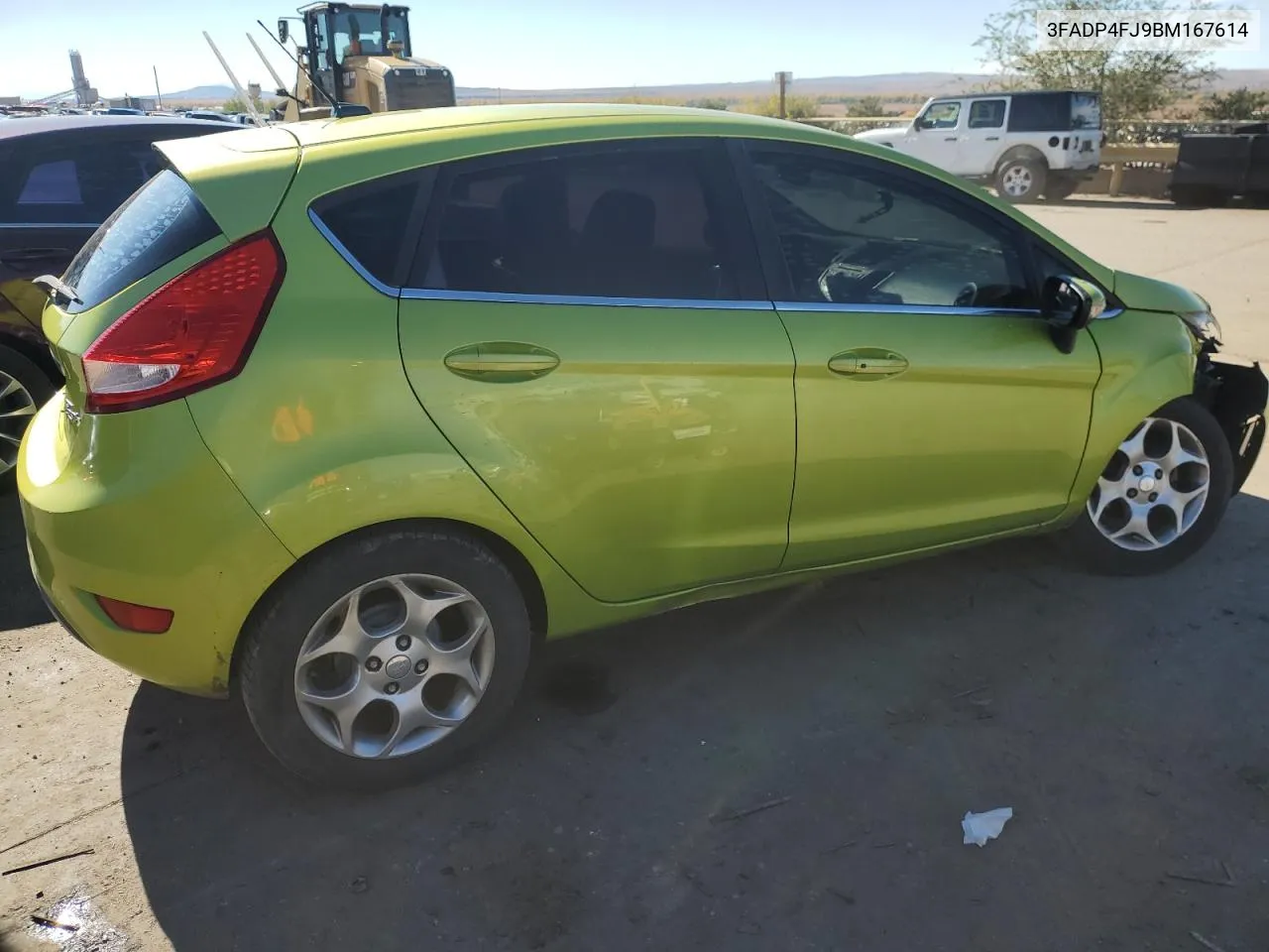 2011 Ford Fiesta Ses VIN: 3FADP4FJ9BM167614 Lot: 78530994