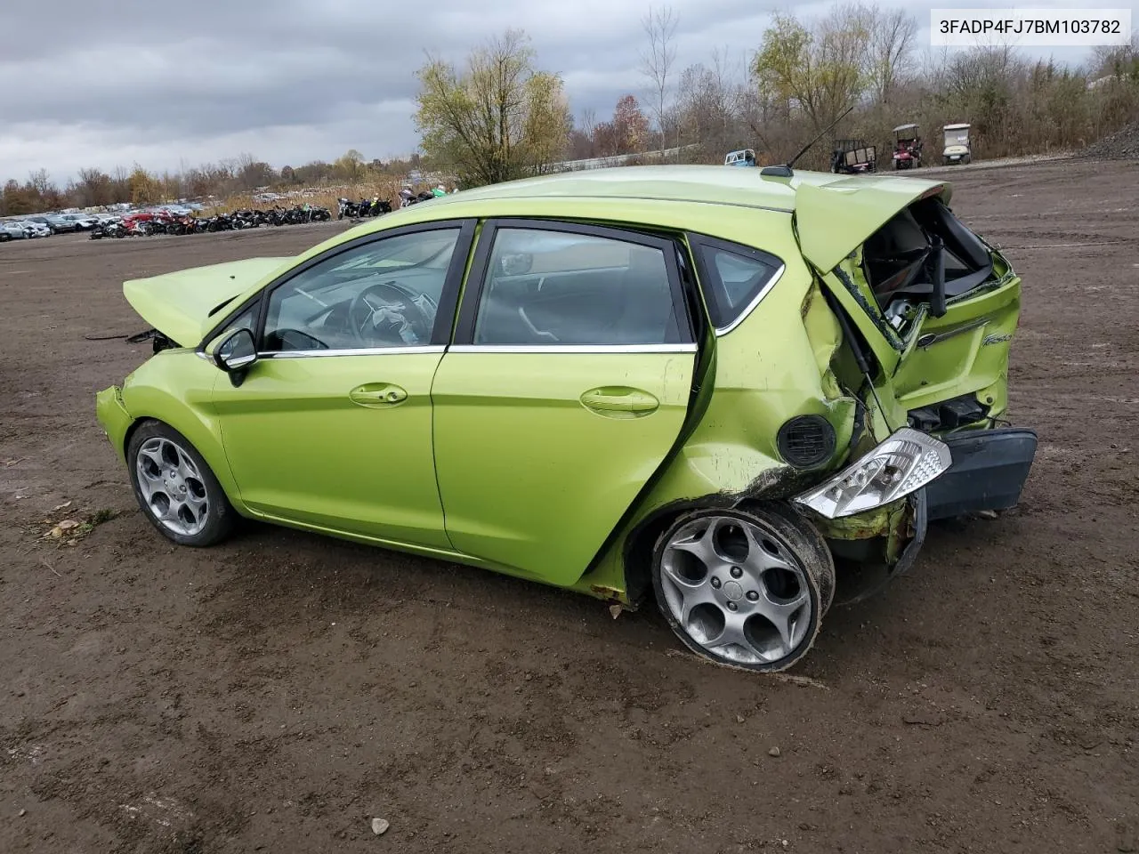 2011 Ford Fiesta Ses VIN: 3FADP4FJ7BM103782 Lot: 79401074