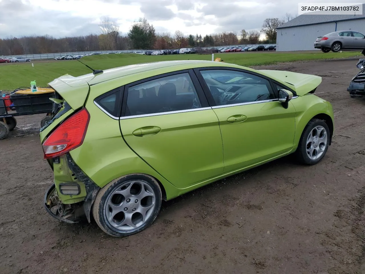 2011 Ford Fiesta Ses VIN: 3FADP4FJ7BM103782 Lot: 79401074