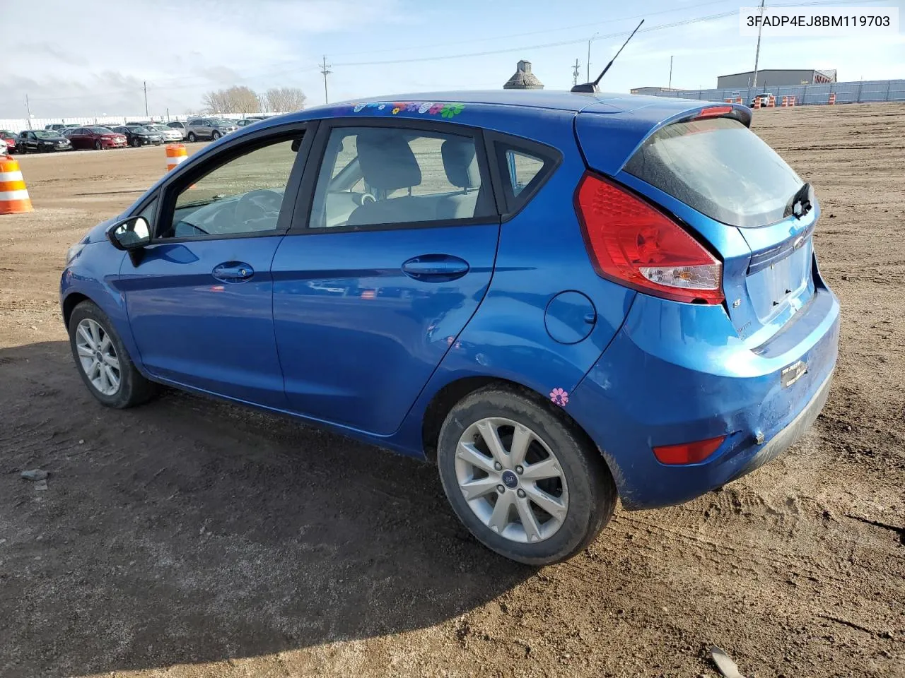 2011 Ford Fiesta Se VIN: 3FADP4EJ8BM119703 Lot: 79560604