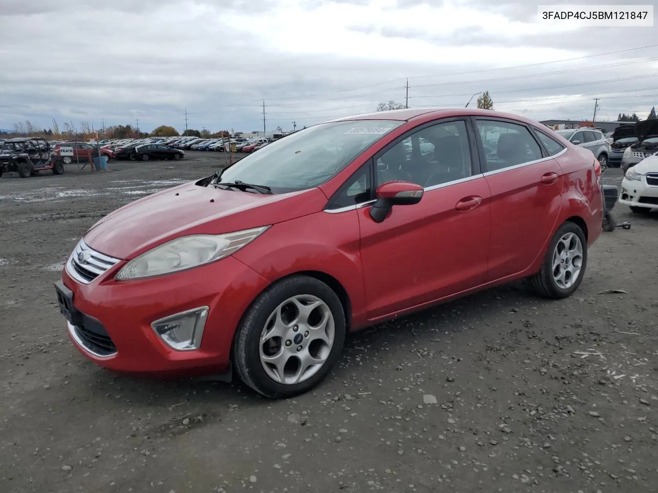 2011 Ford Fiesta Sel VIN: 3FADP4CJ5BM121847 Lot: 80579084