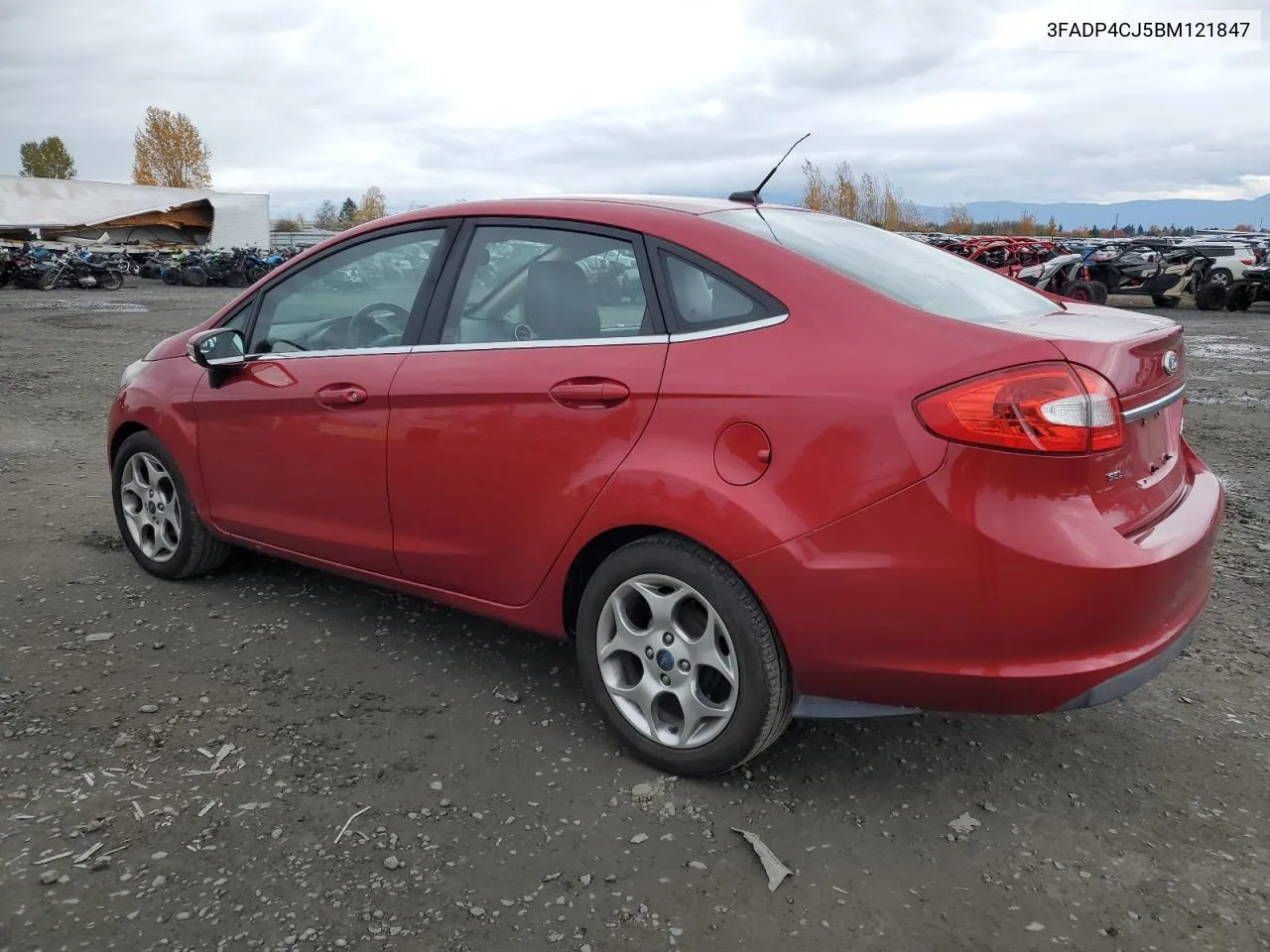 2011 Ford Fiesta Sel VIN: 3FADP4CJ5BM121847 Lot: 80579084