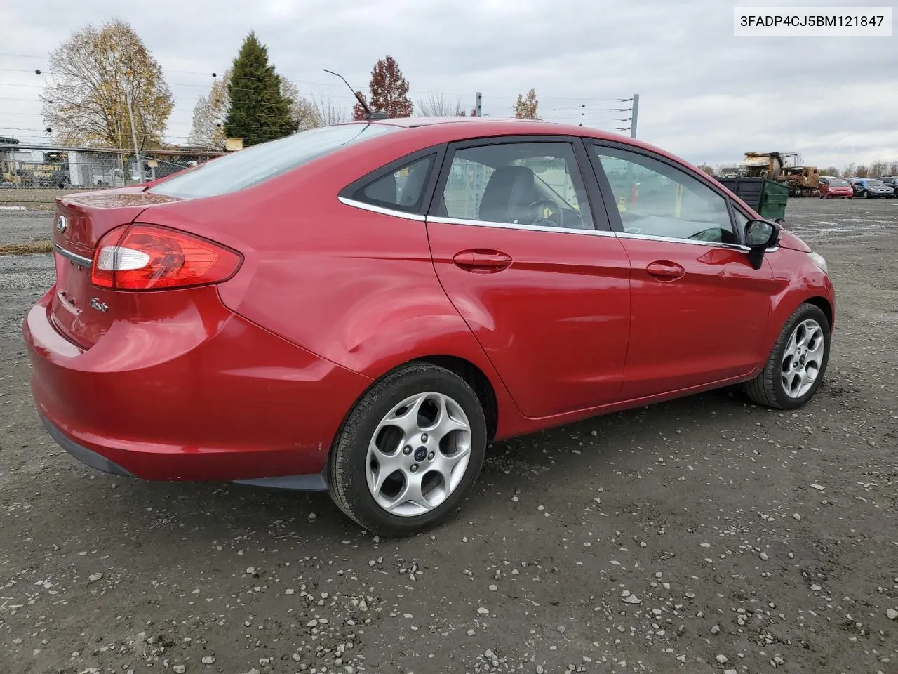 2011 Ford Fiesta Sel VIN: 3FADP4CJ5BM121847 Lot: 80579084