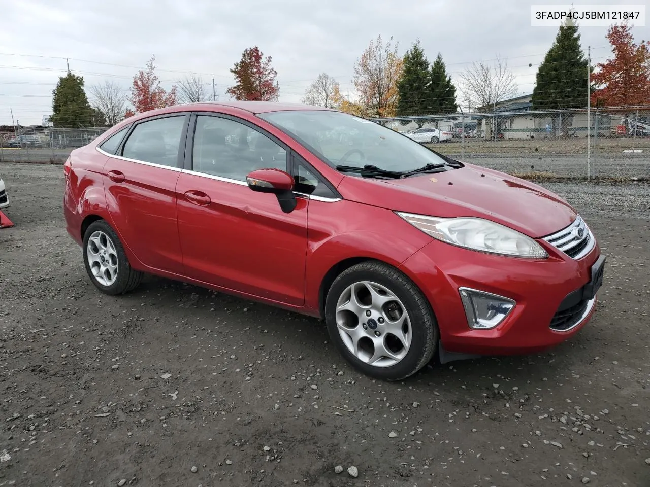 2011 Ford Fiesta Sel VIN: 3FADP4CJ5BM121847 Lot: 80579084