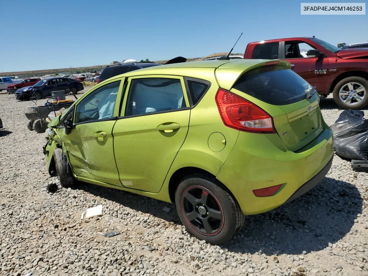 2012 Ford Fiesta Se VIN: 3FADP4EJ4CM146253 Lot: 59687014