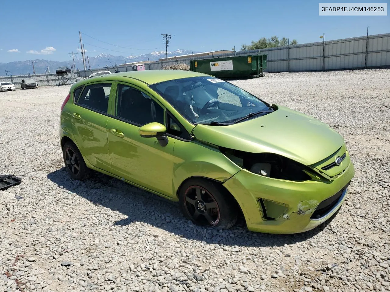 2012 Ford Fiesta Se VIN: 3FADP4EJ4CM146253 Lot: 59687014