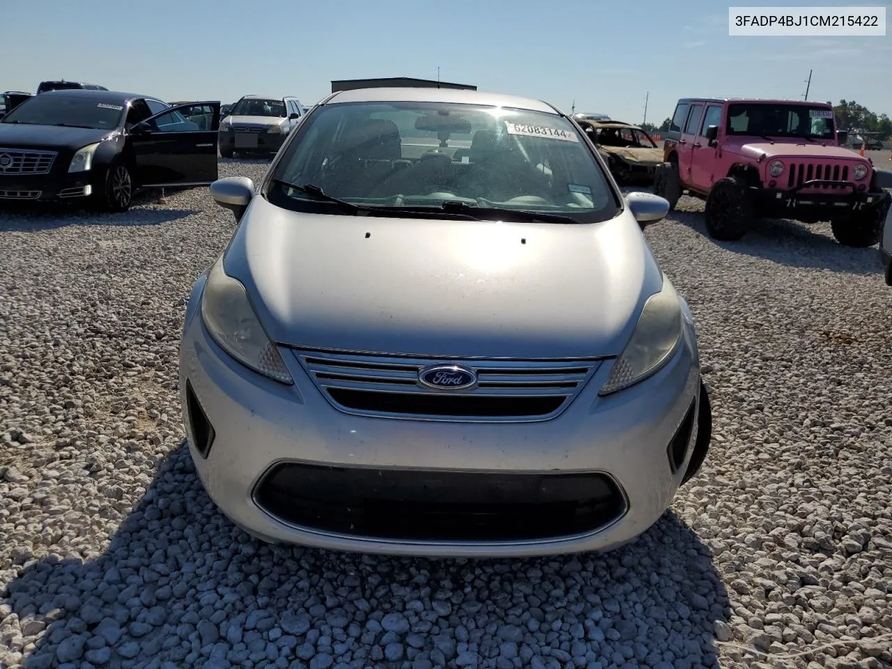 2012 Ford Fiesta Se VIN: 3FADP4BJ1CM215422 Lot: 62083144