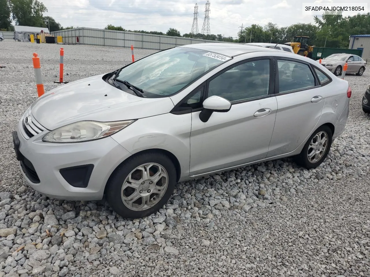 2012 Ford Fiesta S VIN: 3FADP4AJ0CM218054 Lot: 65753414