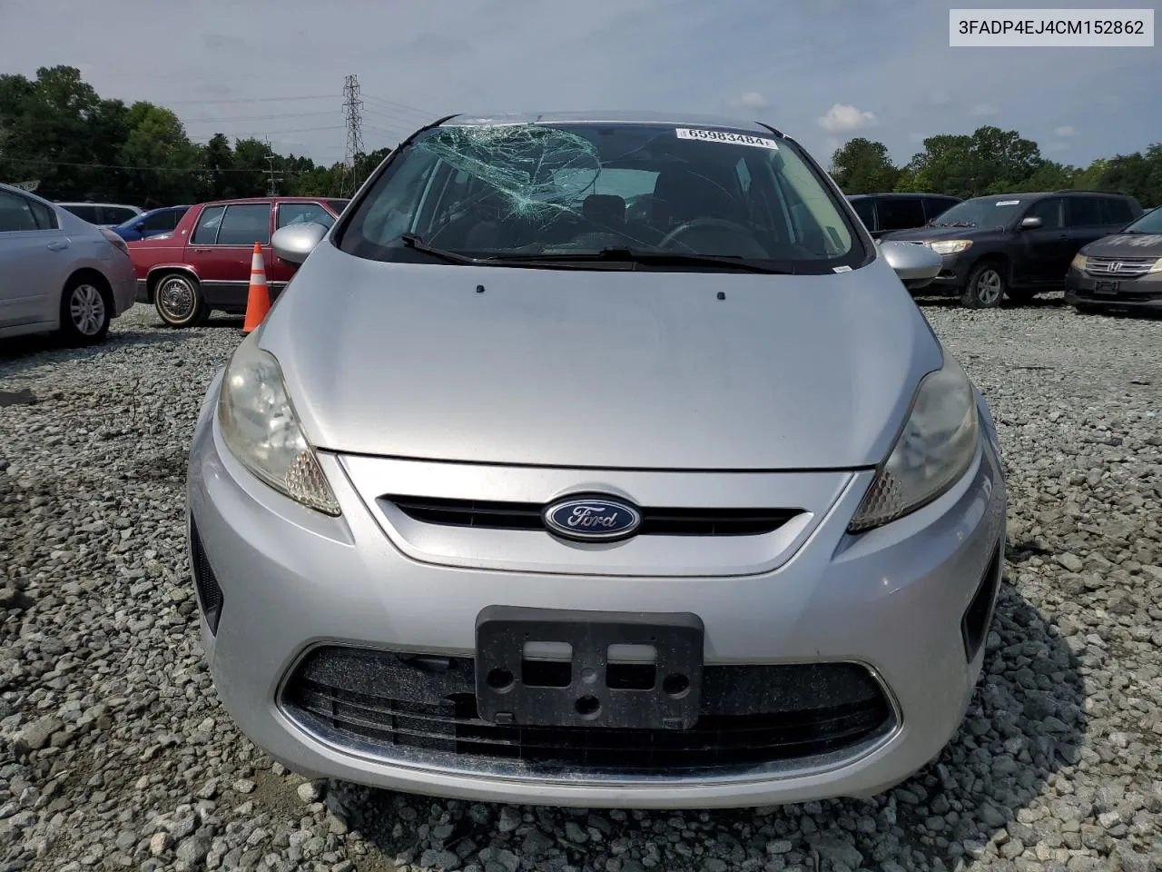 2012 Ford Fiesta Se VIN: 3FADP4EJ4CM152862 Lot: 65983484