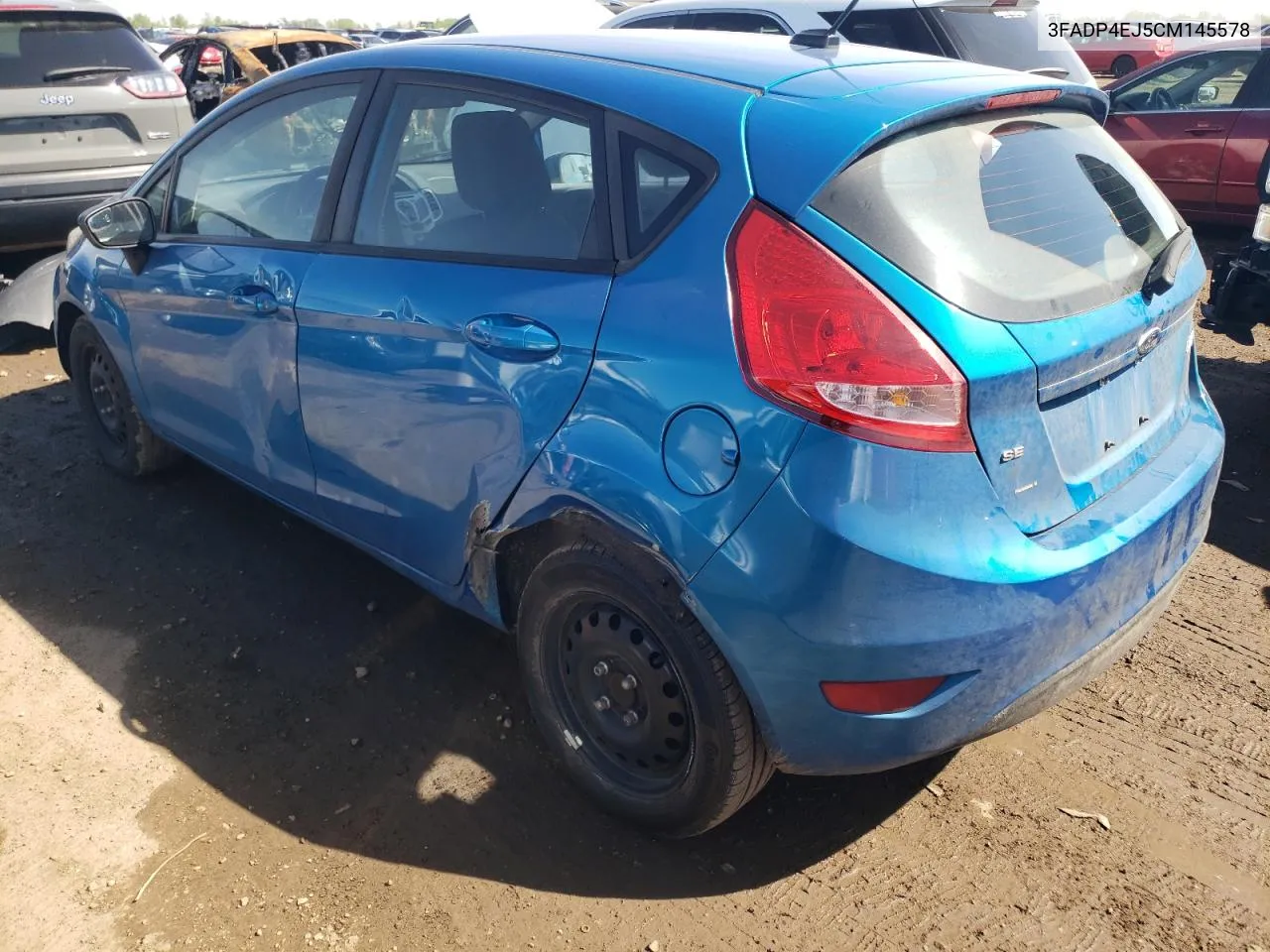 2012 Ford Fiesta Se VIN: 3FADP4EJ5CM145578 Lot: 66659754