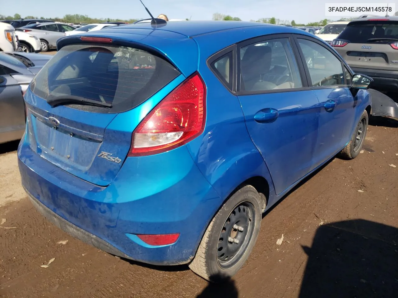 2012 Ford Fiesta Se VIN: 3FADP4EJ5CM145578 Lot: 66659754