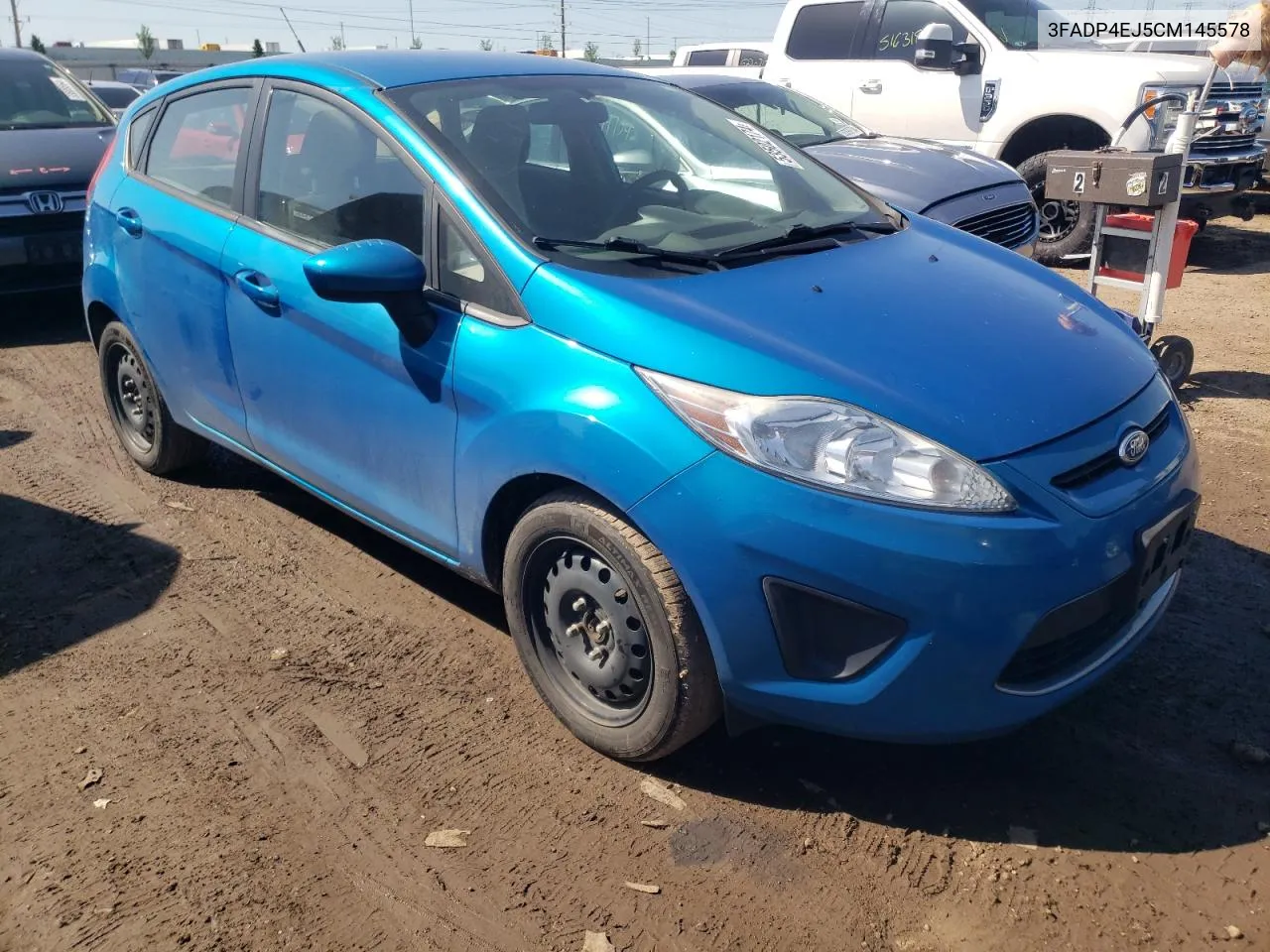 2012 Ford Fiesta Se VIN: 3FADP4EJ5CM145578 Lot: 66659754