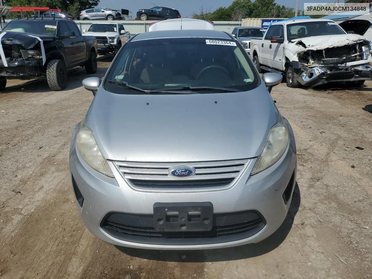 2012 Ford Fiesta S VIN: 3FADP4AJ0CM134848 Lot: 68023364