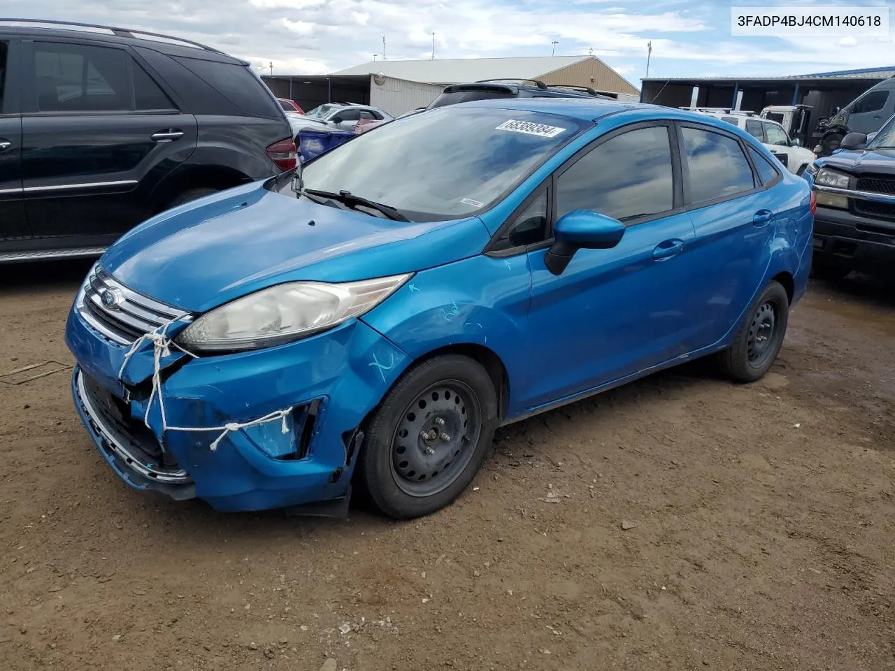 2012 Ford Fiesta Se VIN: 3FADP4BJ4CM140618 Lot: 68389384