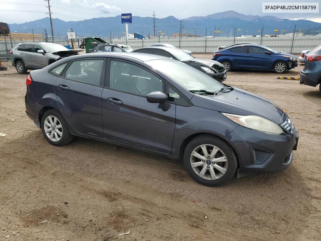 2012 Ford Fiesta Se VIN: 3FADP4BJ2CM158759 Lot: 68396564