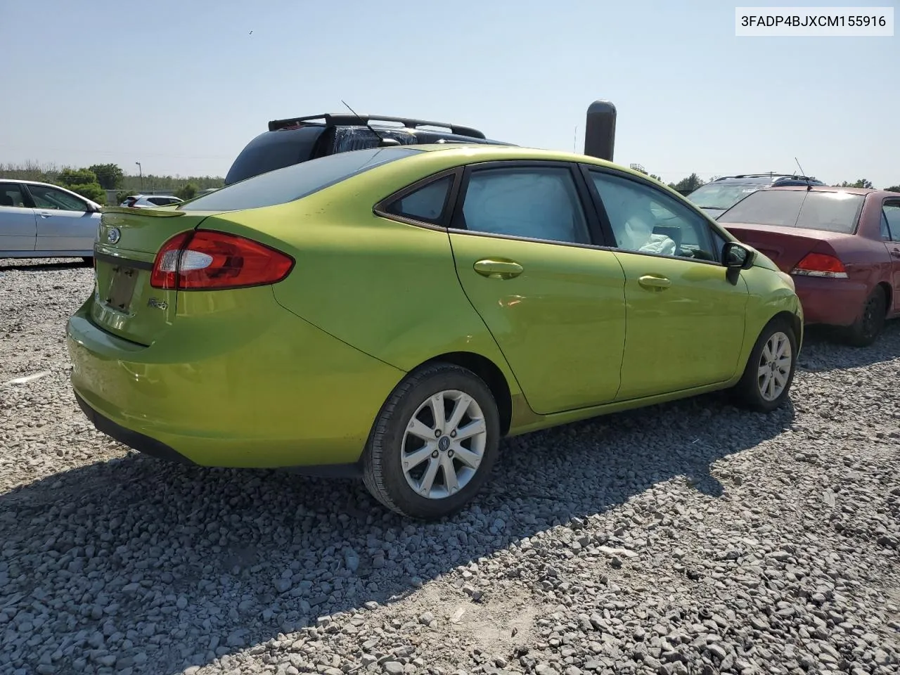 2012 Ford Fiesta Se VIN: 3FADP4BJXCM155916 Lot: 68746374