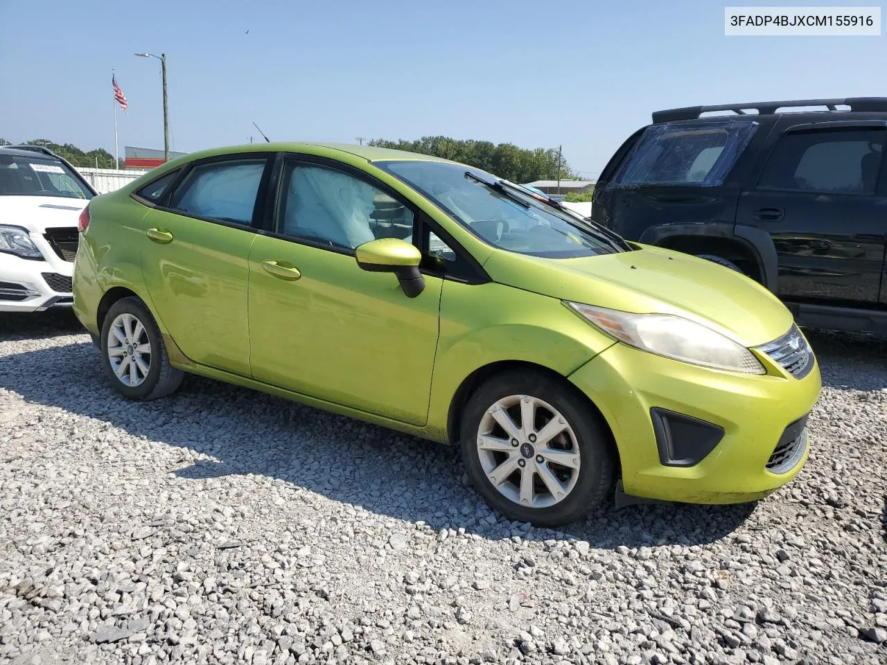 2012 Ford Fiesta Se VIN: 3FADP4BJXCM155916 Lot: 68746374