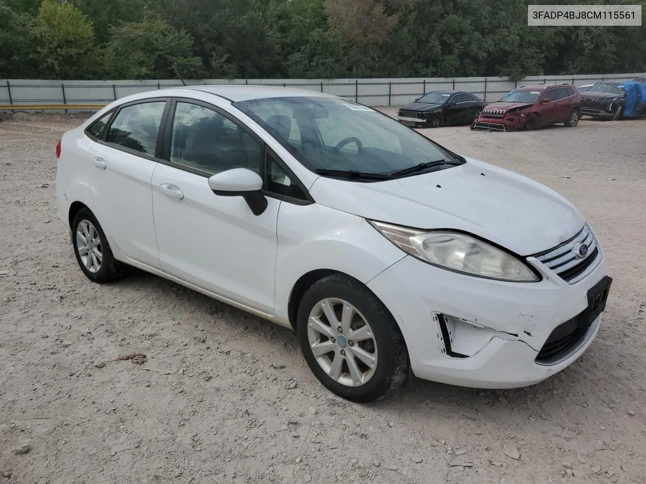 2012 Ford Fiesta Se VIN: 3FADP4BJ8CM115561 Lot: 70097364