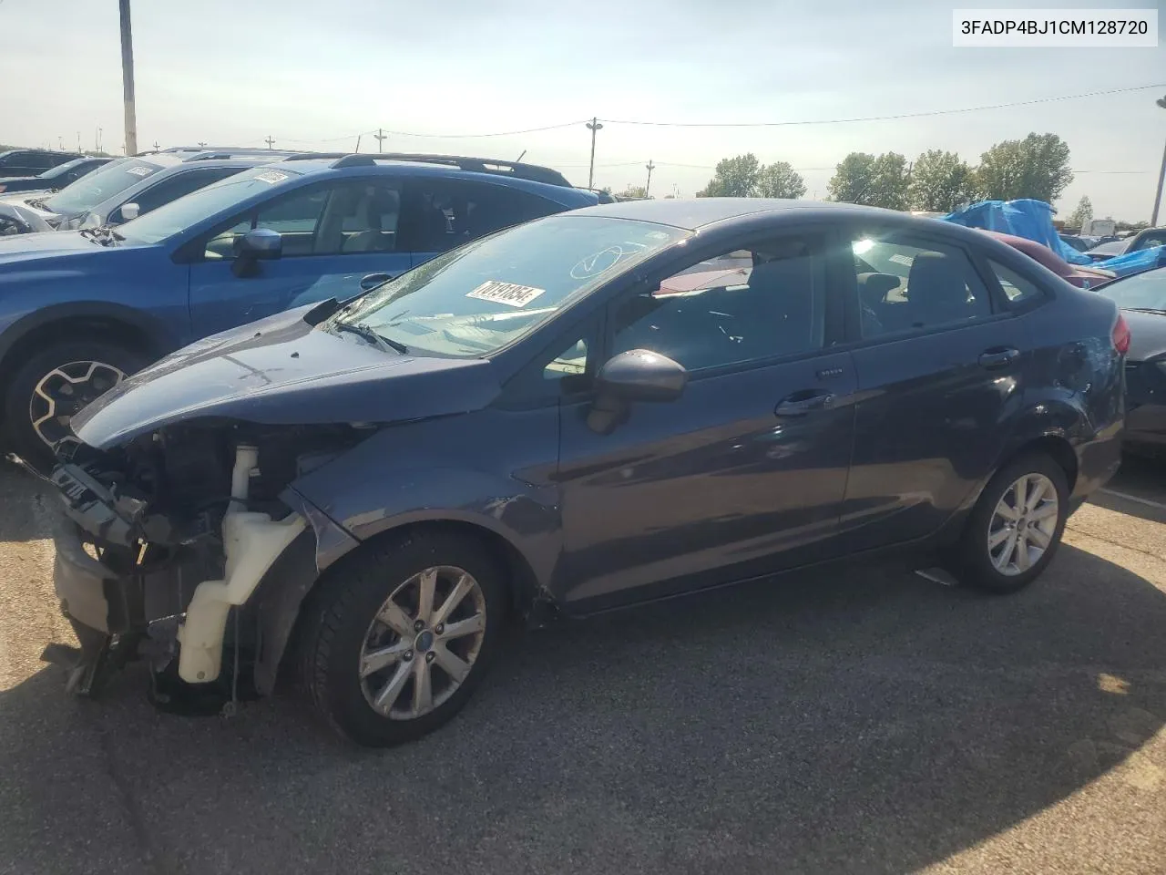 2012 Ford Fiesta Se VIN: 3FADP4BJ1CM128720 Lot: 70191854