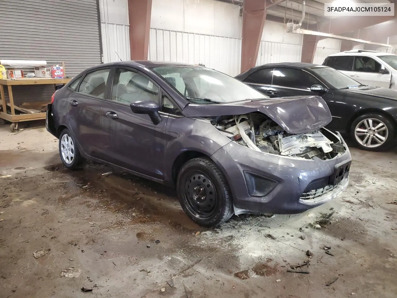 2012 Ford Fiesta S VIN: 3FADP4AJ0CM105124 Lot: 70317814