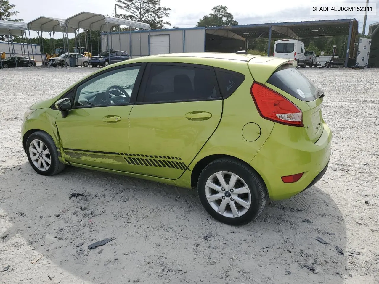 2012 Ford Fiesta Se VIN: 3FADP4EJ0CM152311 Lot: 70455684