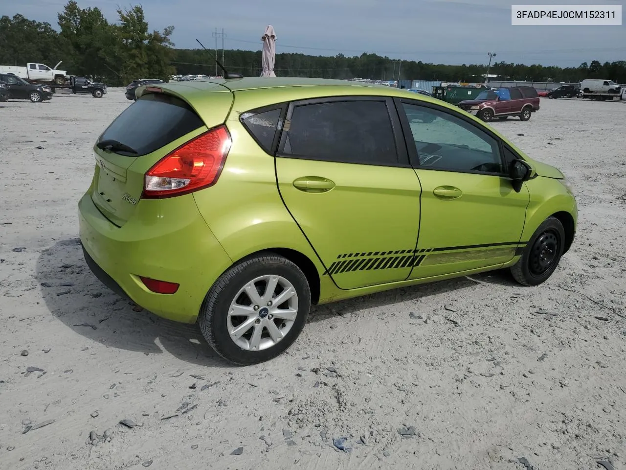 2012 Ford Fiesta Se VIN: 3FADP4EJ0CM152311 Lot: 70455684