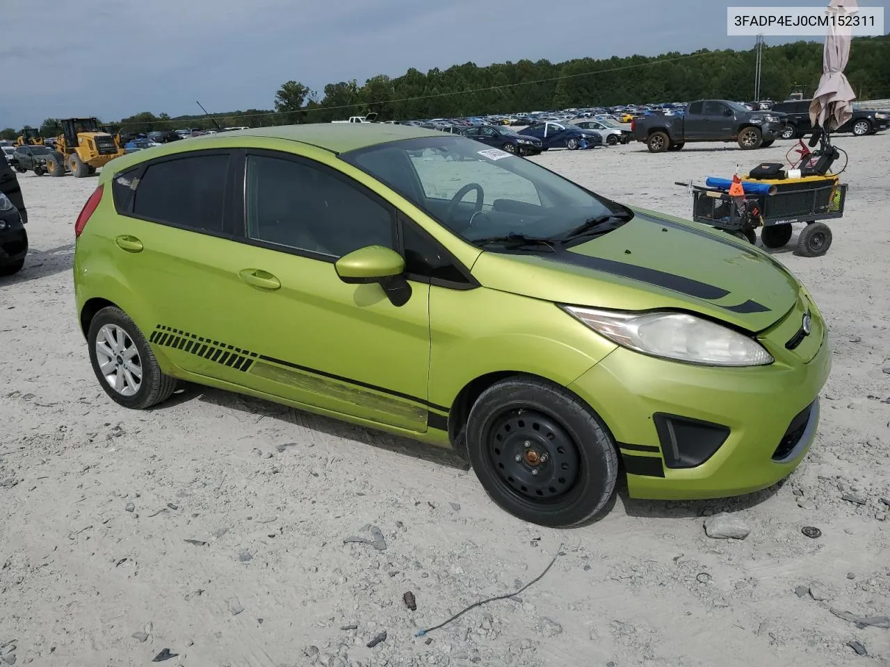 2012 Ford Fiesta Se VIN: 3FADP4EJ0CM152311 Lot: 70455684