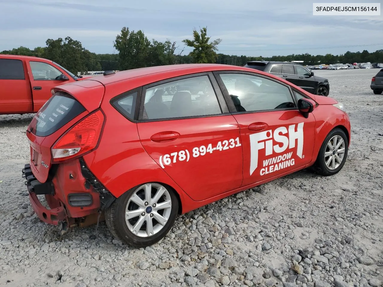 2012 Ford Fiesta Se VIN: 3FADP4EJ5CM156144 Lot: 70491184