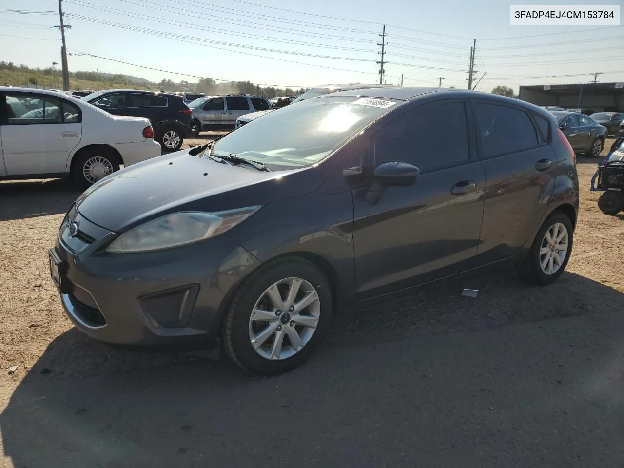 2012 Ford Fiesta Se VIN: 3FADP4EJ4CM153784 Lot: 70869094