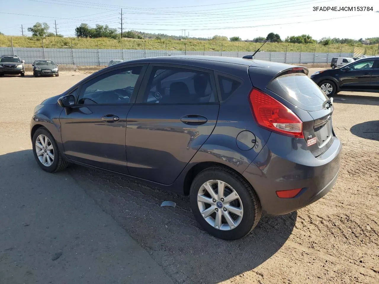 2012 Ford Fiesta Se VIN: 3FADP4EJ4CM153784 Lot: 70869094