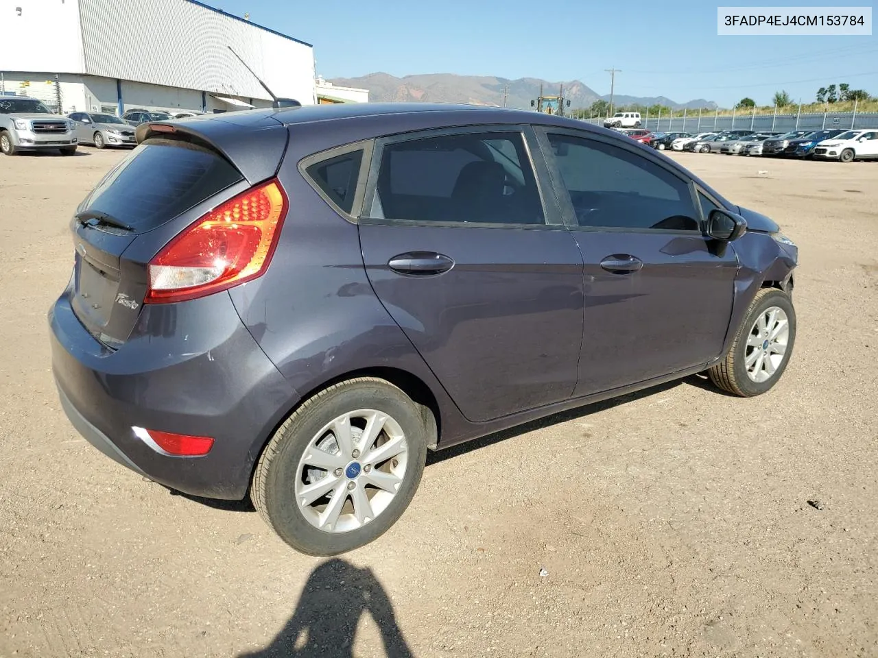 2012 Ford Fiesta Se VIN: 3FADP4EJ4CM153784 Lot: 70869094