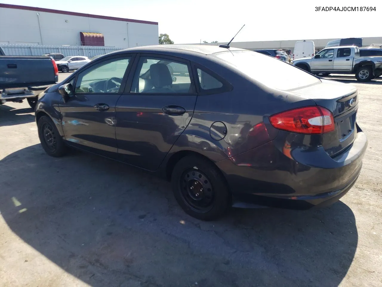 2012 Ford Fiesta S VIN: 3FADP4AJ0CM187694 Lot: 70911714