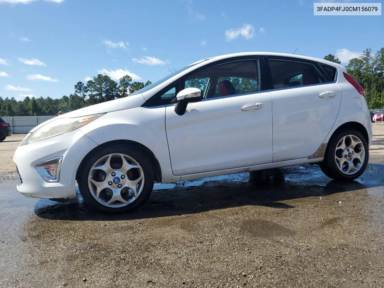 2012 Ford Fiesta Ses VIN: 3FADP4FJ0CM156079 Lot: 71576674