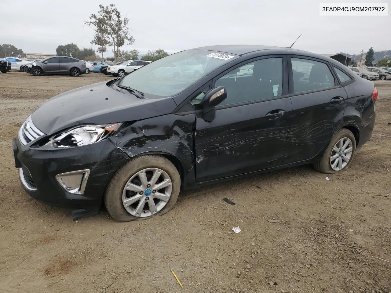 2012 Ford Fiesta Sel VIN: 3FADP4CJ9CM207972 Lot: 71976034