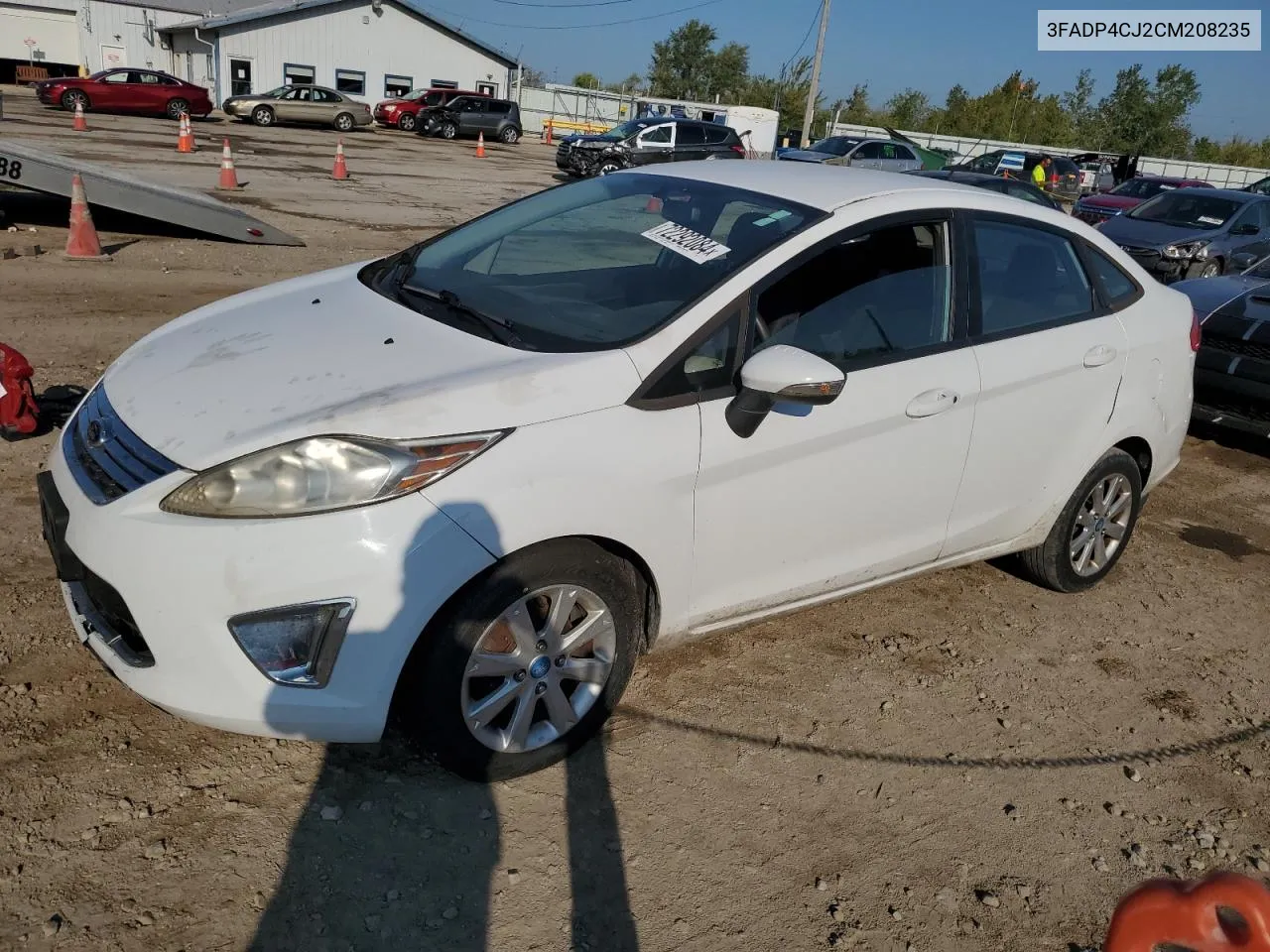 2012 Ford Fiesta Sel VIN: 3FADP4CJ2CM208235 Lot: 72292084