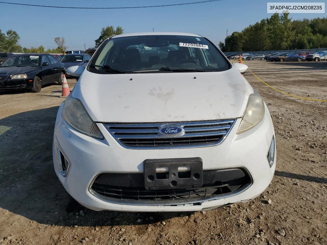 2012 Ford Fiesta Sel VIN: 3FADP4CJ2CM208235 Lot: 72292084