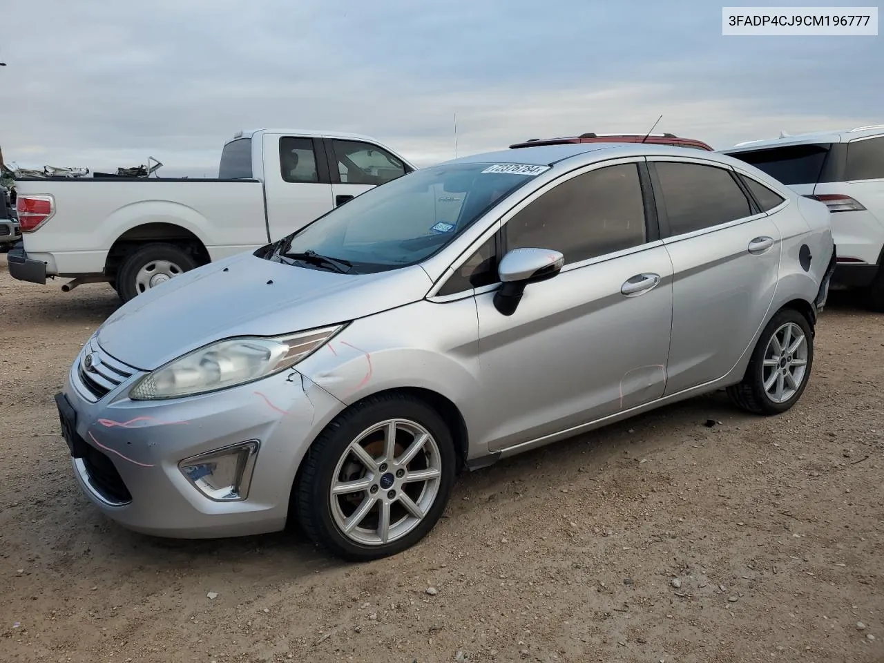 2012 Ford Fiesta Sel VIN: 3FADP4CJ9CM196777 Lot: 72376784