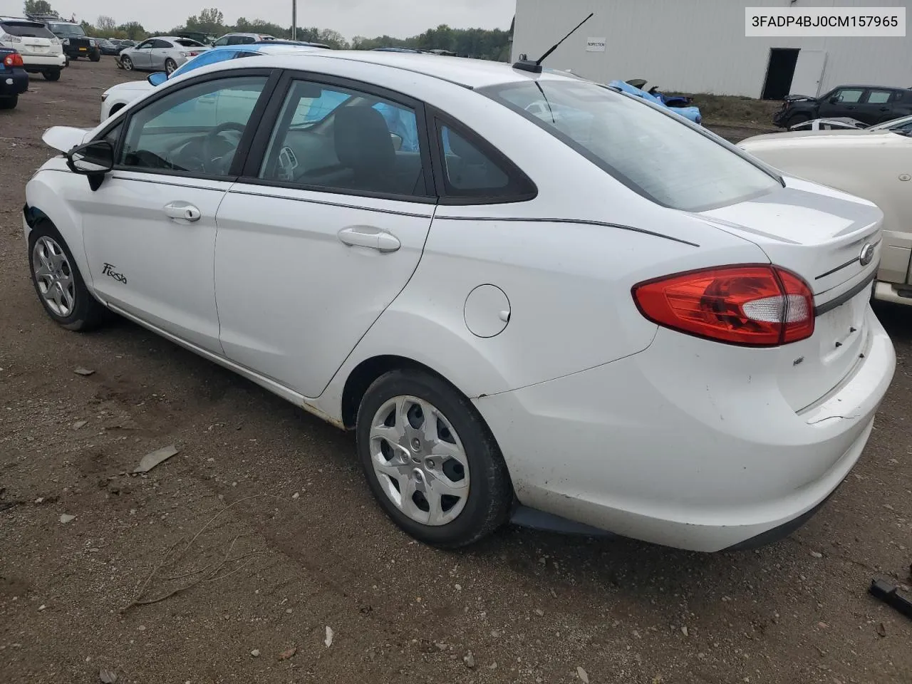 2012 Ford Fiesta Se VIN: 3FADP4BJ0CM157965 Lot: 72590504