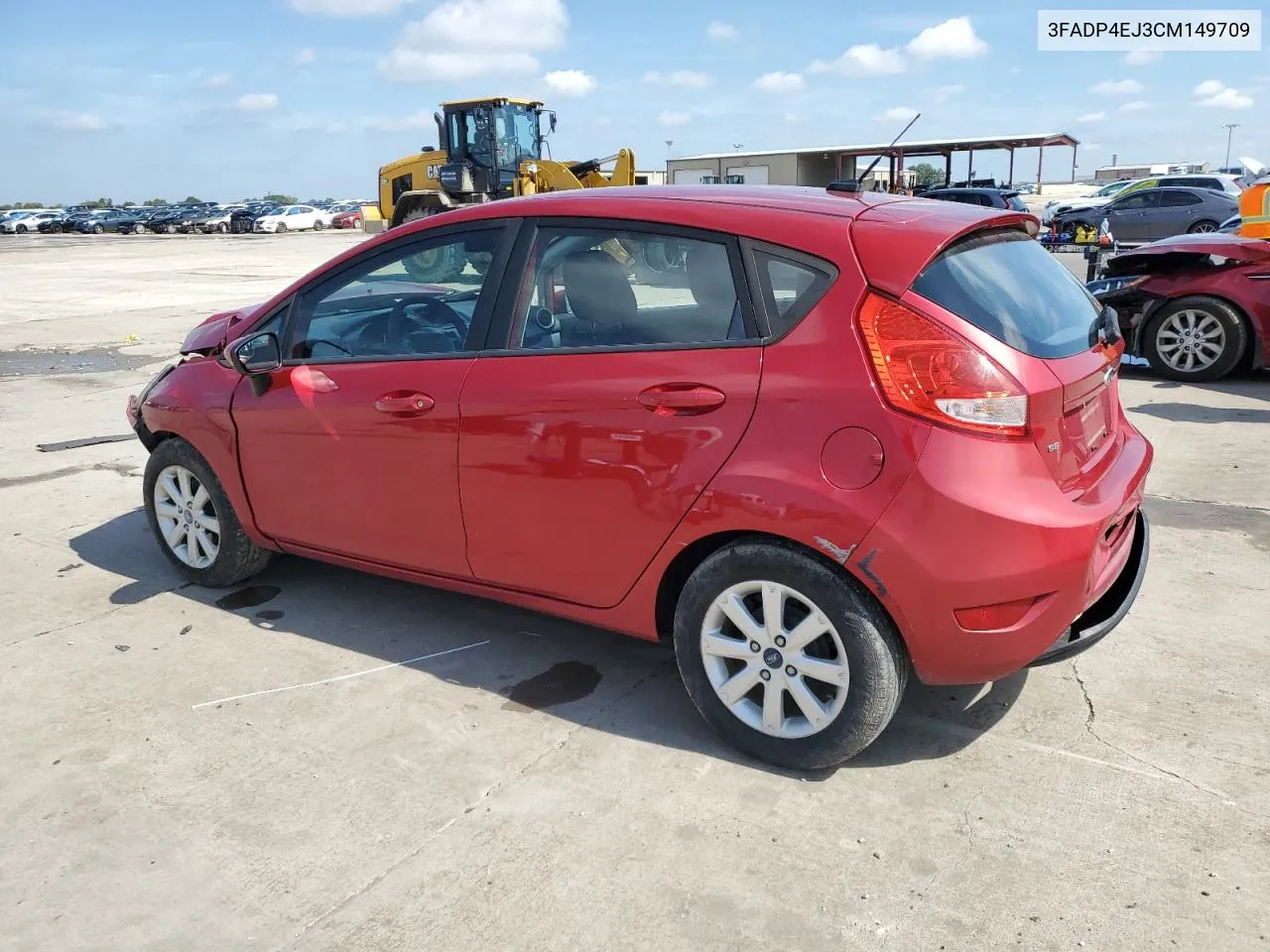 2012 Ford Fiesta Se VIN: 3FADP4EJ3CM149709 Lot: 72651464