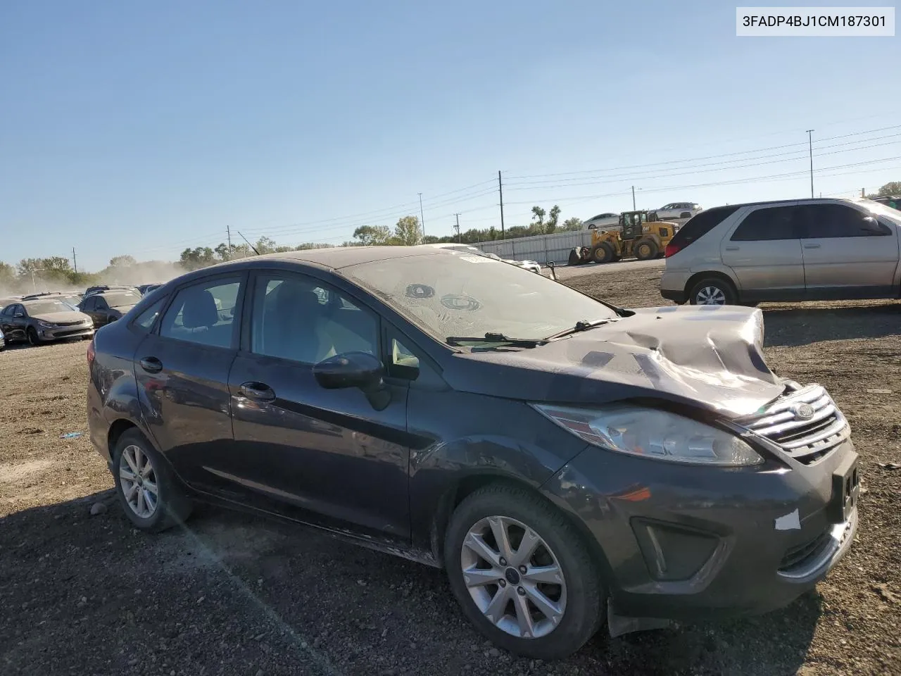 2012 Ford Fiesta Se VIN: 3FADP4BJ1CM187301 Lot: 72786084