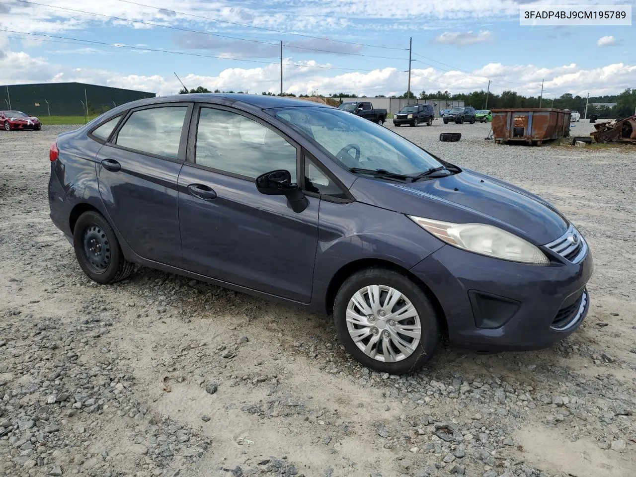 2012 Ford Fiesta Se VIN: 3FADP4BJ9CM195789 Lot: 73645004