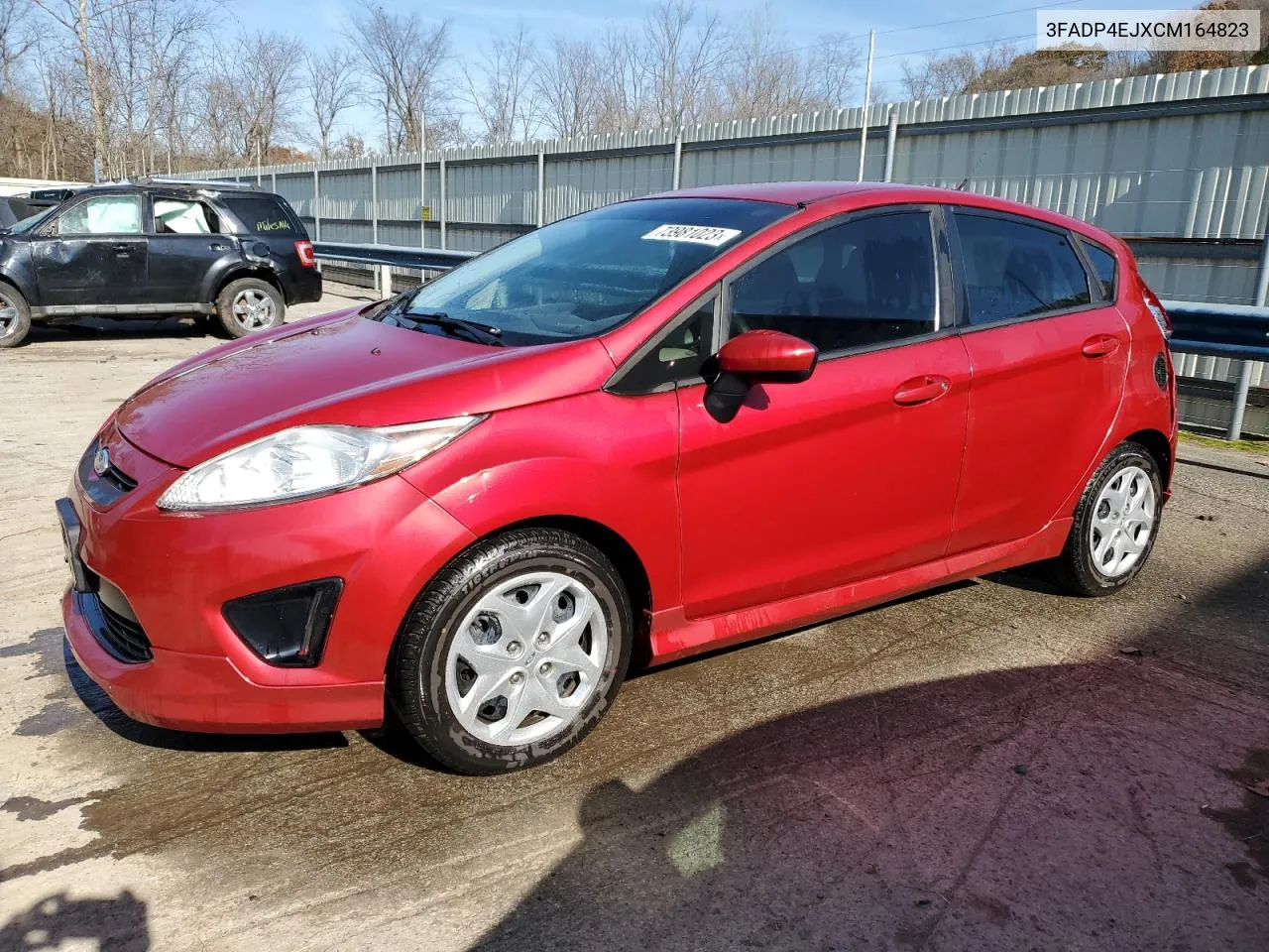 2012 Ford Fiesta Se VIN: 3FADP4EJXCM164823 Lot: 73981023