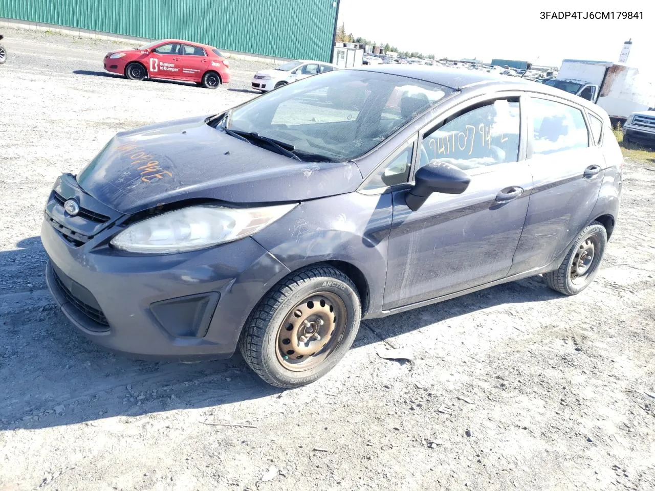 2012 Ford Fiesta S VIN: 3FADP4TJ6CM179841 Lot: 74110794