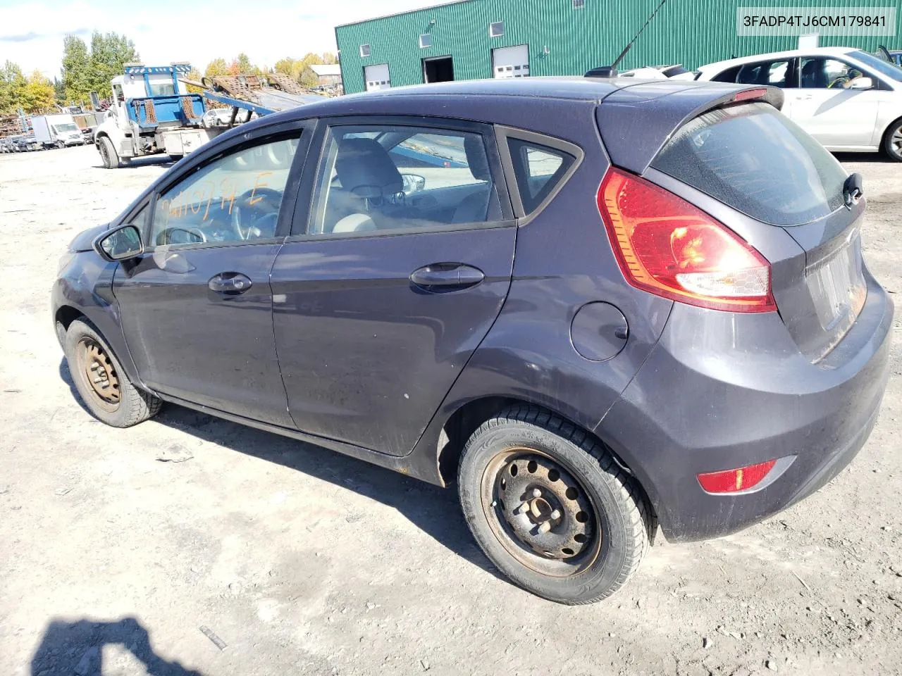 2012 Ford Fiesta S VIN: 3FADP4TJ6CM179841 Lot: 74110794