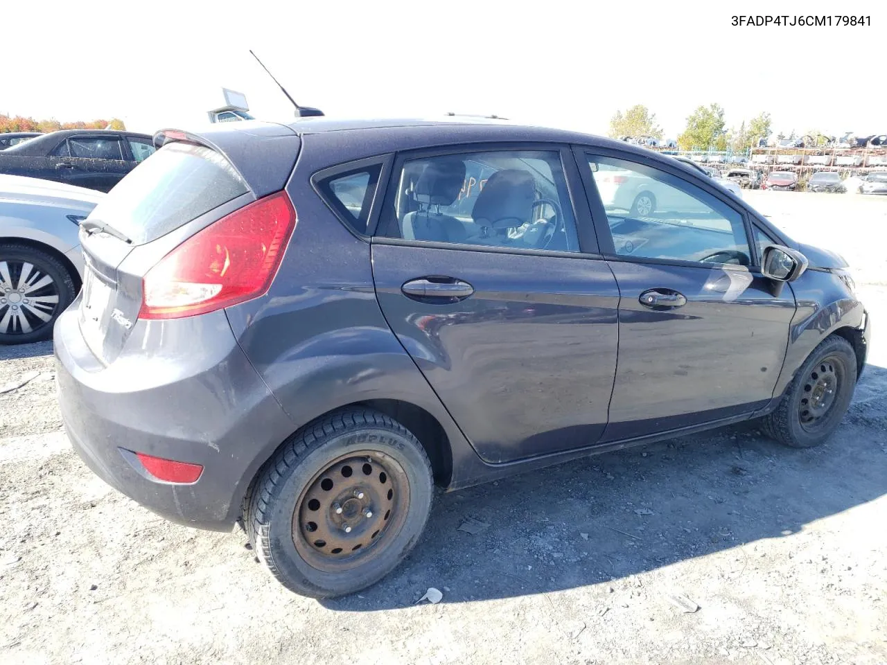 2012 Ford Fiesta S VIN: 3FADP4TJ6CM179841 Lot: 74110794