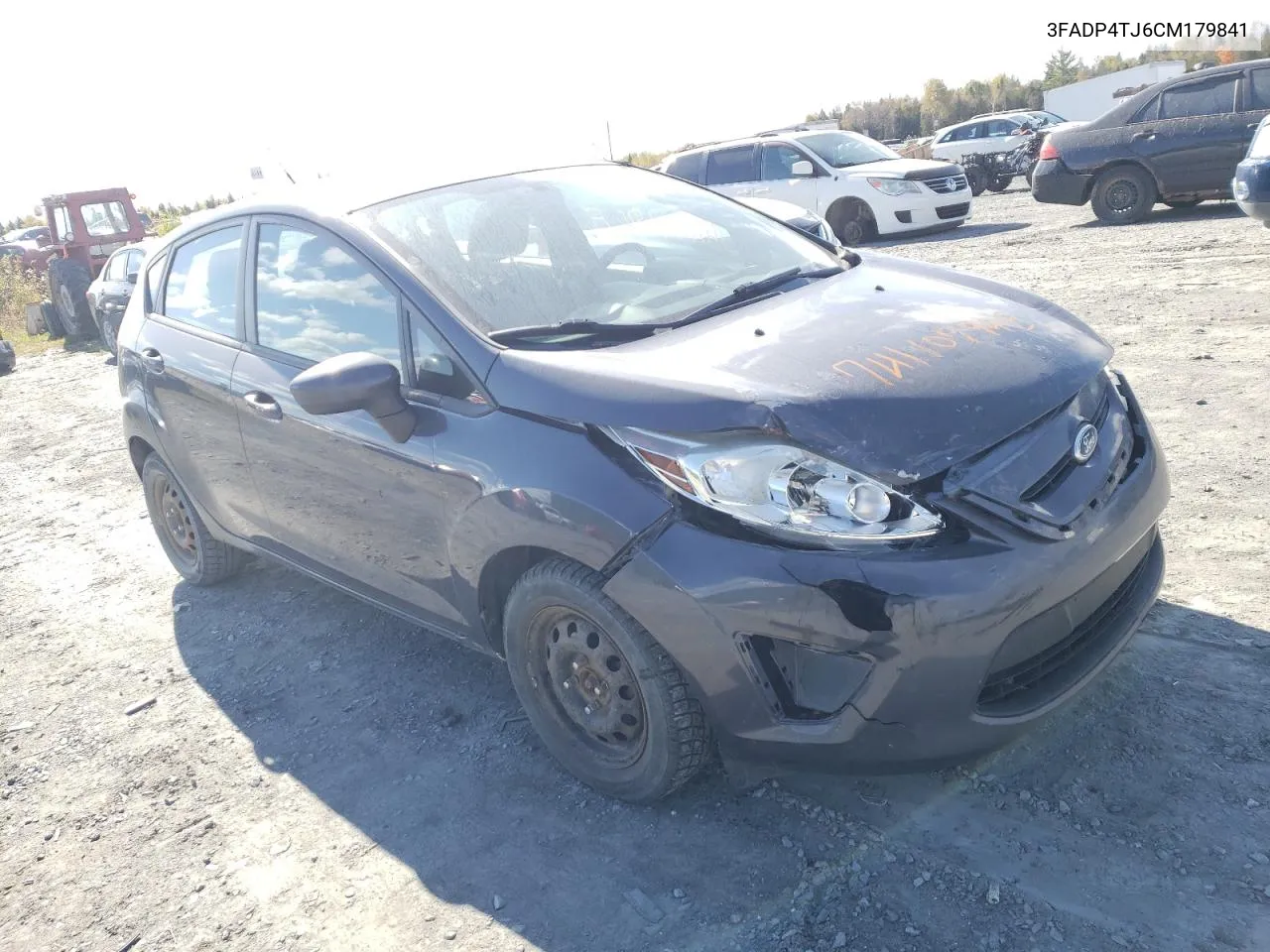 2012 Ford Fiesta S VIN: 3FADP4TJ6CM179841 Lot: 74110794