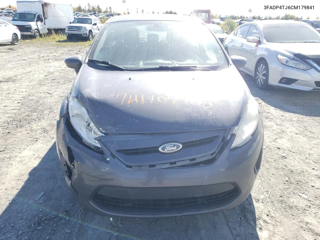 2012 Ford Fiesta S VIN: 3FADP4TJ6CM179841 Lot: 74110794