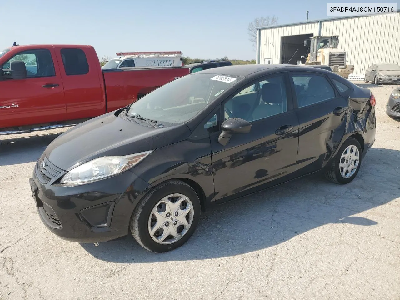 2012 Ford Fiesta S VIN: 3FADP4AJ8CM150716 Lot: 74902614