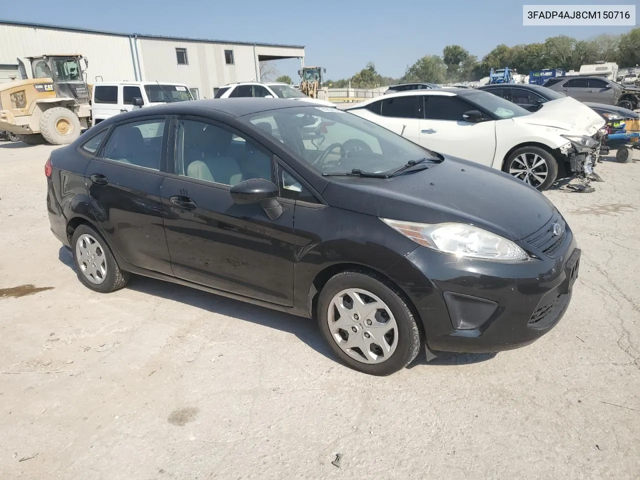 2012 Ford Fiesta S VIN: 3FADP4AJ8CM150716 Lot: 74902614